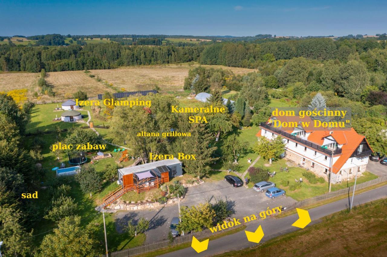 Dom W Domu - Izera Glamping Bed & Breakfast Gajowka  Bagian luar foto