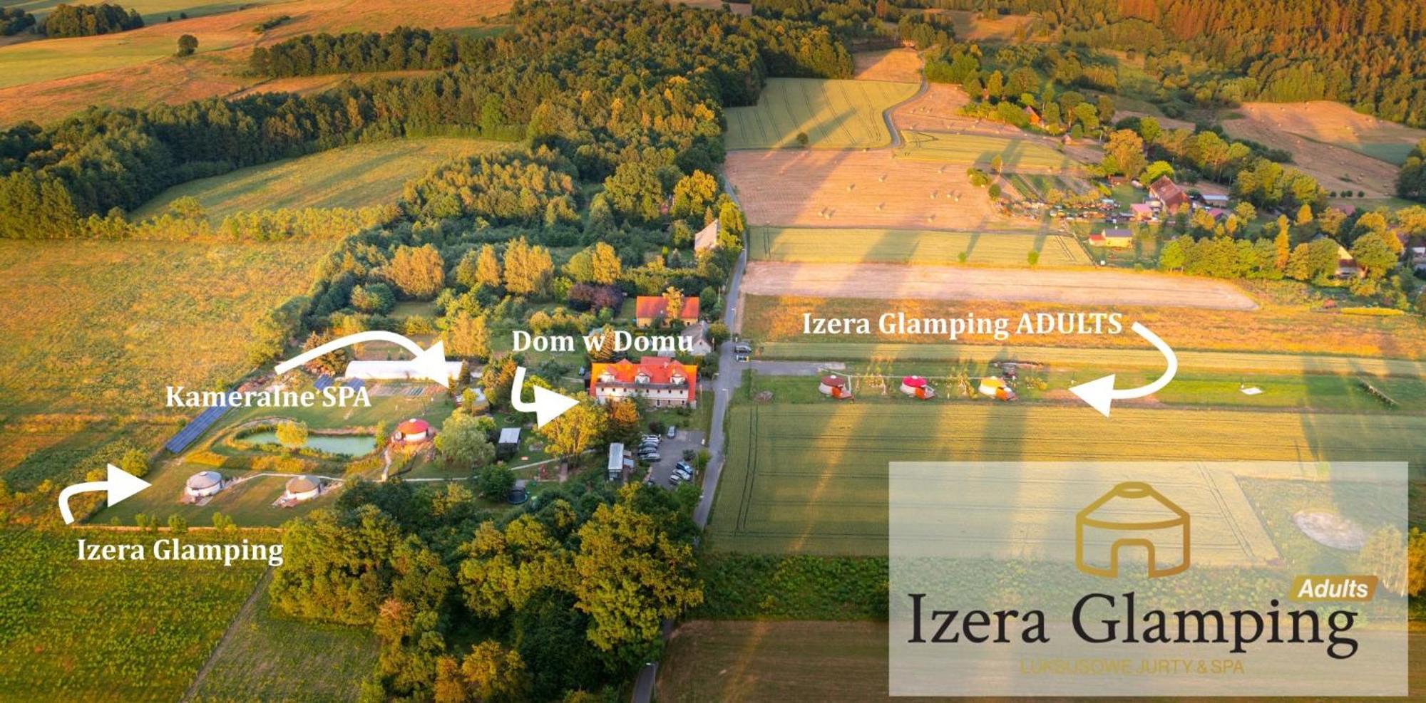 Dom W Domu - Izera Glamping Bed & Breakfast Gajowka  Bagian luar foto